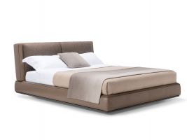 Molteni&C ALDGATE 带有包覆软垫床头板的床
